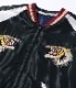 Lot No. TT15491-128 / Early 1950s Style Acetate Souvenir Jacket ��DRAGON HEAD�� �� ��ROARING TIGER��