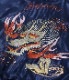 Lot No. TT15491-128 / Early 1950s Style Acetate Souvenir Jacket ��DRAGON HEAD�� �� ��ROARING TIGER��