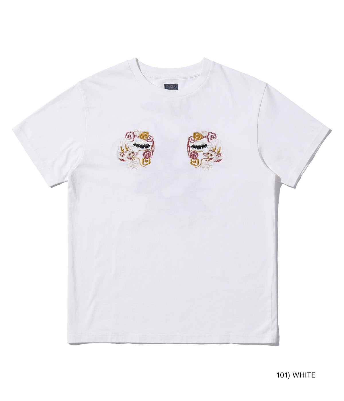 Lot No. TT79389 / SUKA T-SHIRT EMBROIDERED ��RISING DRAGON��