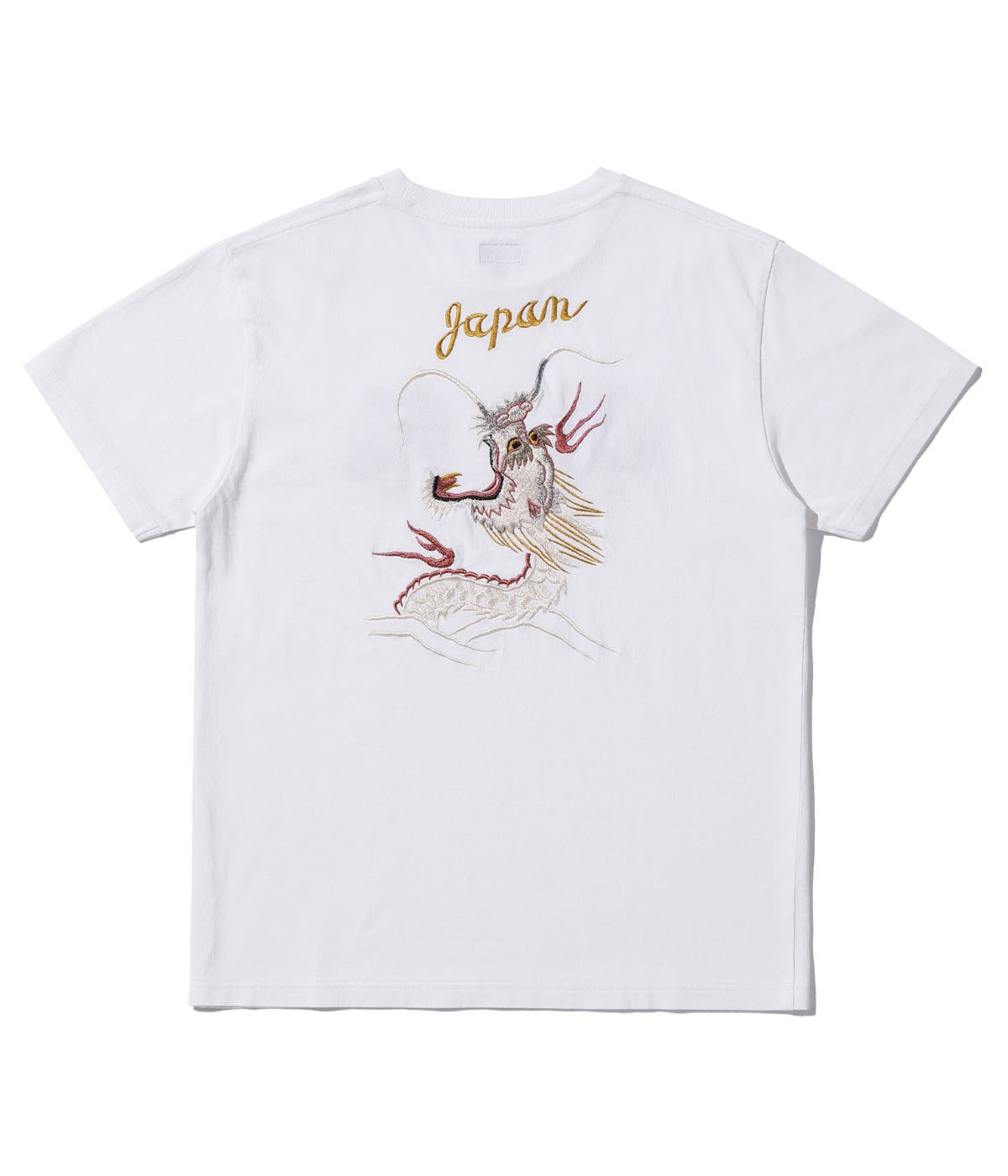 Lot No. TT79389 / SUKA T-SHIRT EMBROIDERED ��RISING DRAGON��