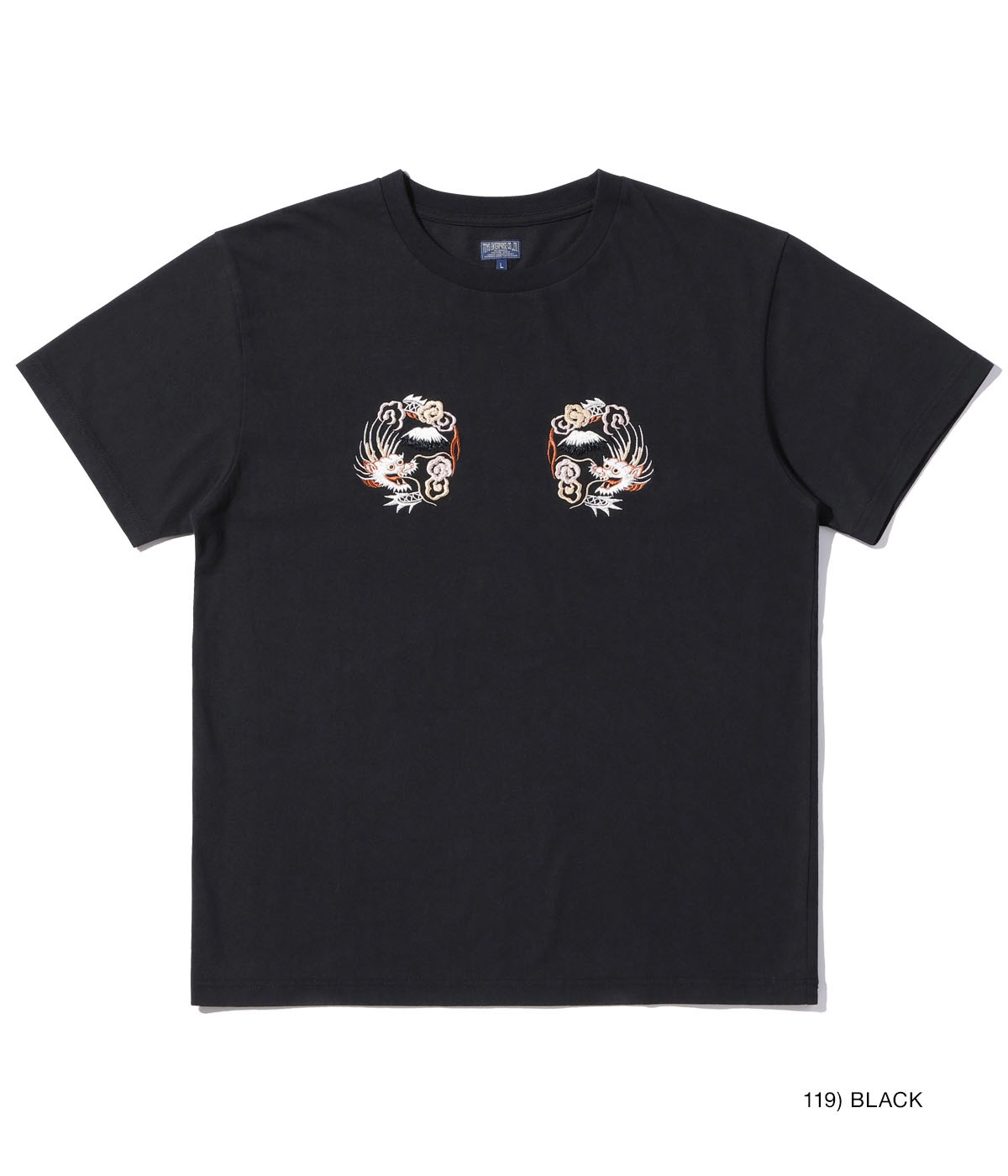 Lot No. TT79389 / SUKA T-SHIRT EMBROIDERED ��RISING DRAGON��