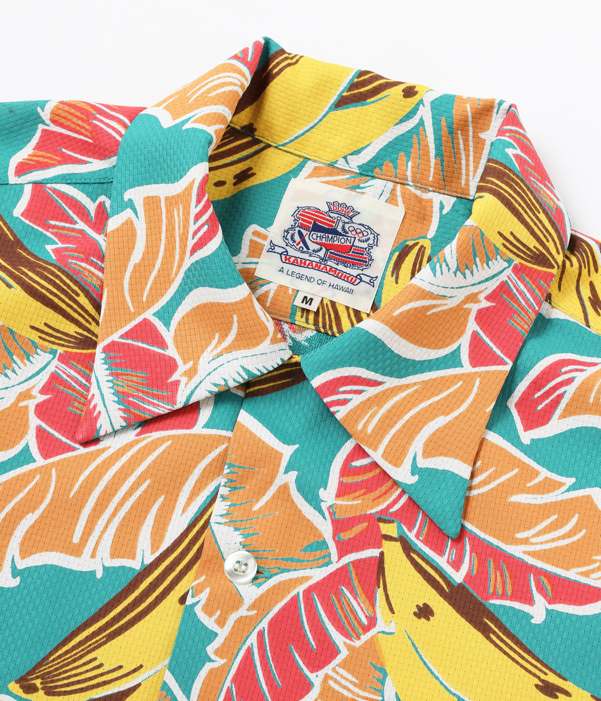 Lot No. DK39399 / DUKE KAHANAMOKU COOLMAX��� HAWAIIAN SHIRT ��DUKE'S BANANA LEAF��