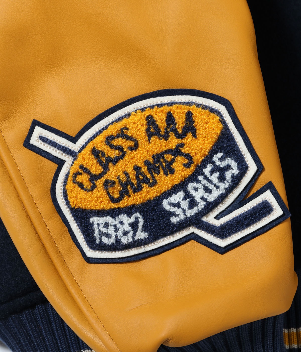 2025ǯ115 / Lot No. WV15782-228 / 30oz. WOOL MELTON AWARD JACKET MAVERICKS (DARK NAVY)