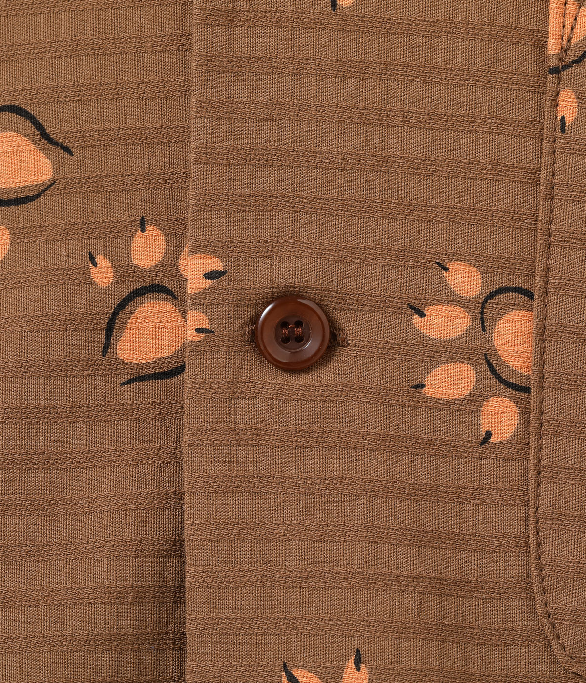 2026ǯ�ղ�����ͽ�� / Lot No. SH39720 / DOBBY COTTON OPEN SHIRT ��LEOPARD��