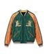Lot No. TT15973-119 / Late 1950s Style Acetate Quilted Souvenir Jacket ��MOOSE�� �� ��ALASKAN EAGLE��