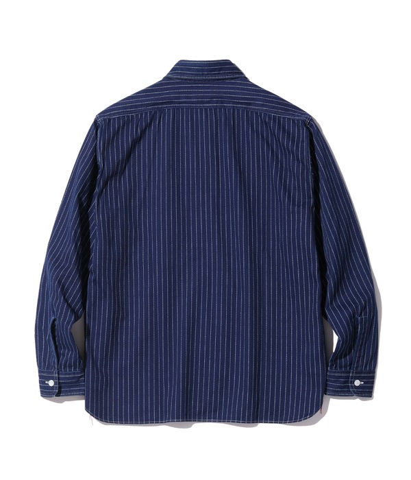 Lot No. SC29164 / FICTION ROMANCE 8.5oz. WABASH STRIPE WORK SHIRT