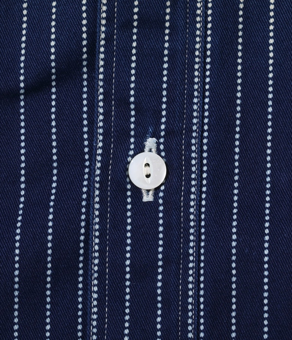 Lot No. SC29164 / FICTION ROMANCE 8.5oz. WABASH STRIPE WORK SHIRT