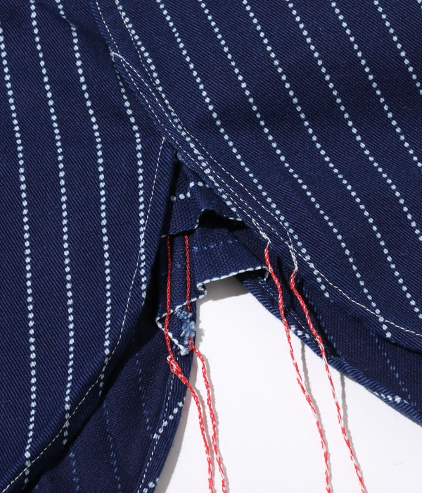 Lot No. SC29164 / FICTION ROMANCE 8.5oz. WABASH STRIPE WORK SHIRT