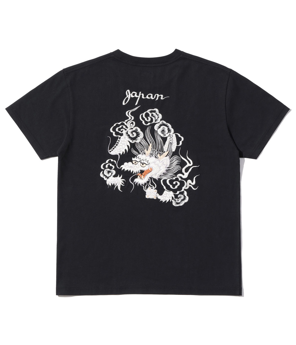 Lot No. TT79389 / SUKA T-SHIRT EMBROIDERED RISING DRAGON