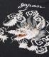 Lot No. TT79389 / SUKA T-SHIRT EMBROIDERED RISING DRAGON