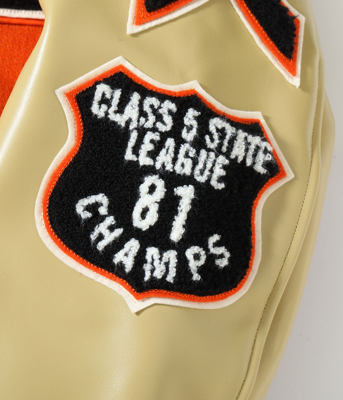 2025ǯ115 / Lot No. WV15782-159 / 30oz. WOOL MELTON AWARD JACKET MAVERICKS (ORANGE)