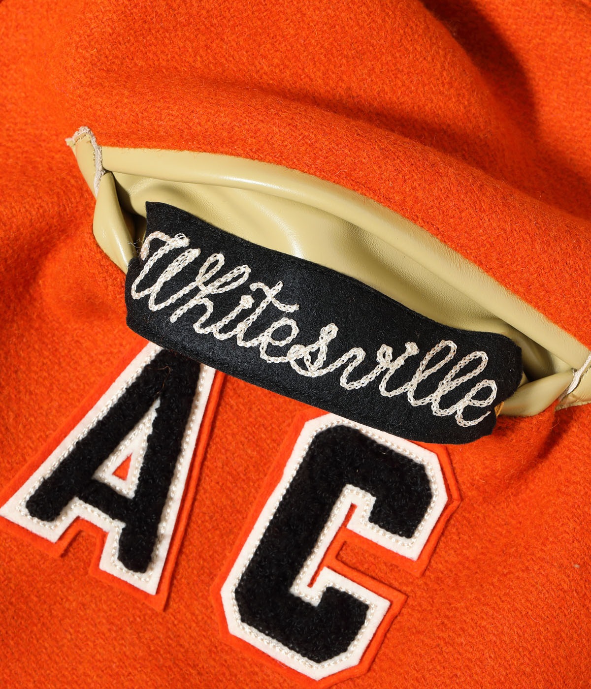 2025ǯ115 / Lot No. WV15782-159 / 30oz. WOOL MELTON AWARD JACKET MAVERICKS (ORANGE)