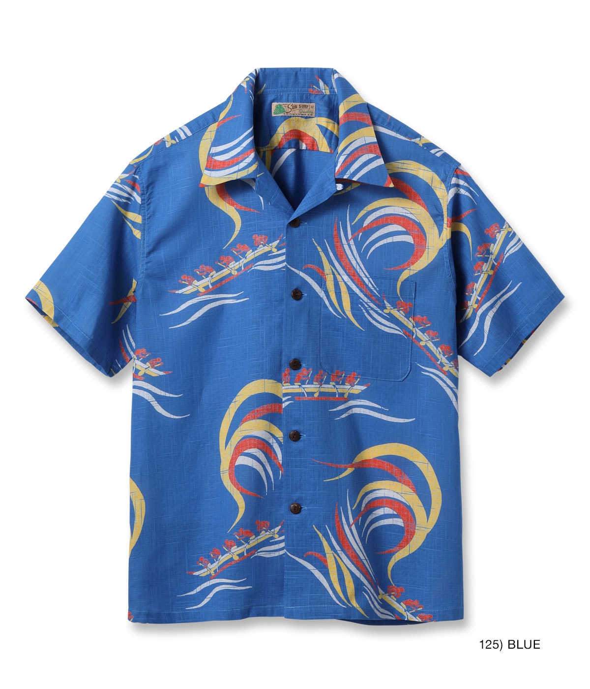 Lot No. SS39695 / COTTON LINEN SLUBYARN HAWAIIAN SHIRT ��HAWAIIAN PADDLE��