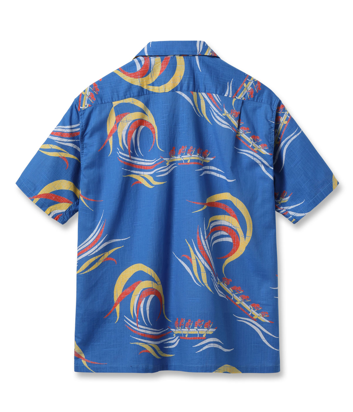 Lot No. SS39695 / COTTON LINEN SLUBYARN HAWAIIAN SHIRT ��HAWAIIAN PADDLE��