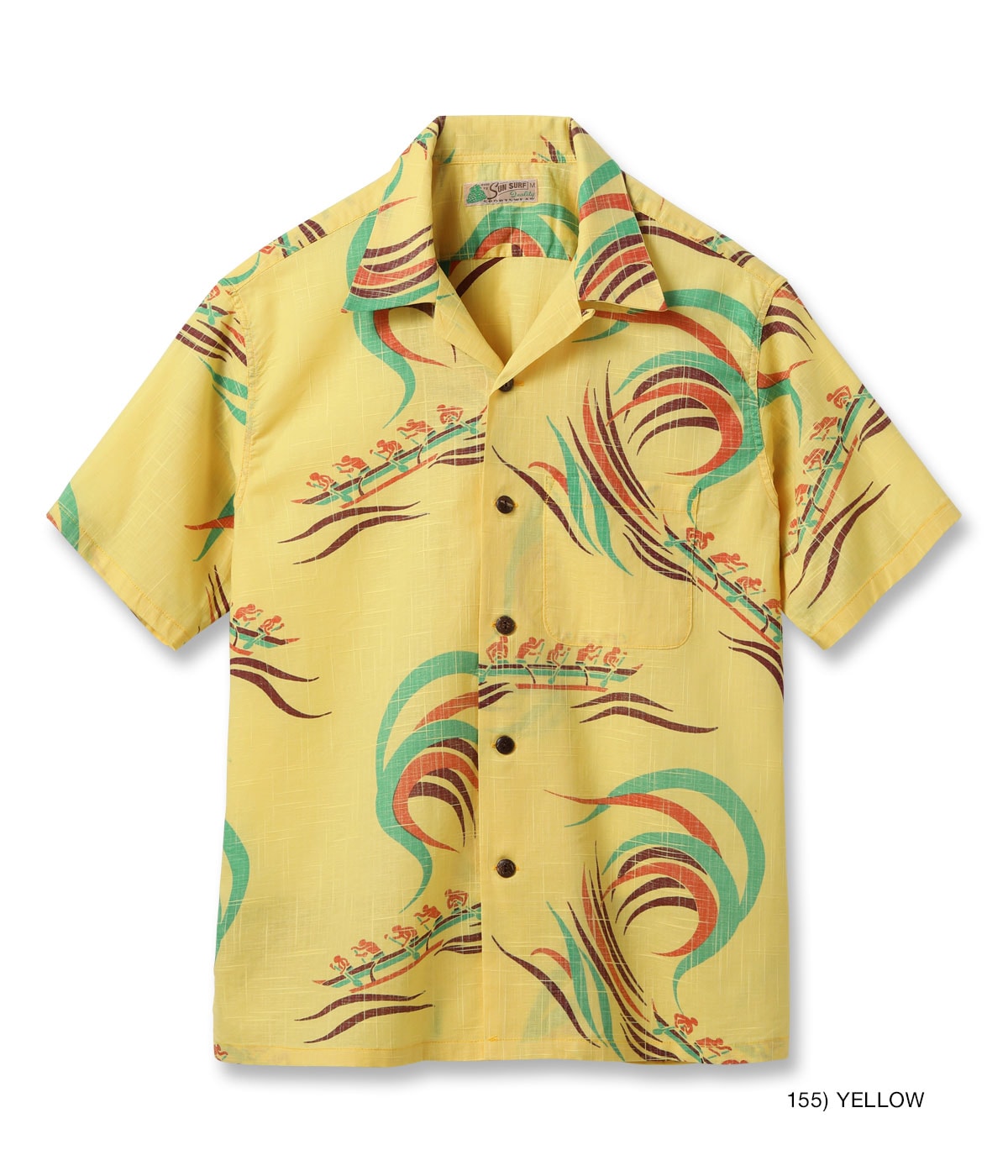 Lot No. SS39695 / COTTON LINEN SLUBYARN HAWAIIAN SHIRT ��HAWAIIAN PADDLE��