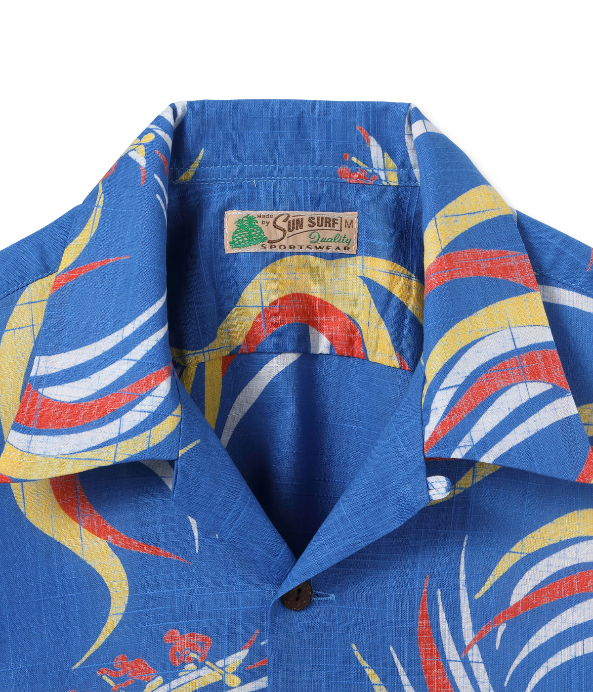 Lot No. SS39695 / COTTON LINEN SLUBYARN HAWAIIAN SHIRT ��HAWAIIAN PADDLE��