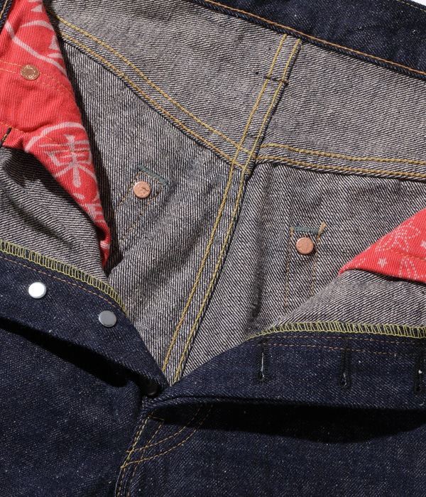 Lot No. SC42202A /  13oz.  DENIM (SLIM TAPERED)