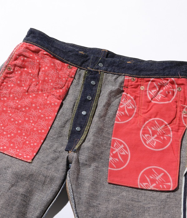 Lot No. SC42202A /  13oz.  DENIM (SLIM TAPERED)