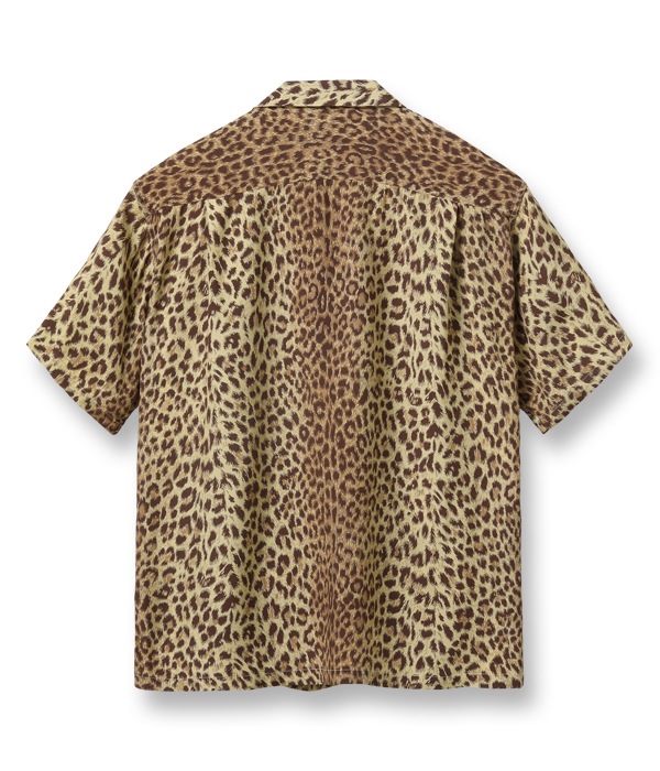Lot No. SH39080 / HIGH DENSITY RAYON OPEN SHIRT ��LEOPARD��
