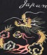 Lot No. TT79390 / SUKA T-SHIRT EMBROIDERED GOLD DRAGON