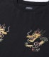 Lot No. TT79390 / SUKA T-SHIRT EMBROIDERED GOLD DRAGON