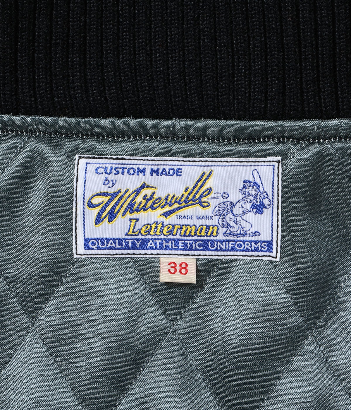2025ǯ115 / Lot No. WV15783-119 / 30oz. WOOL MELTON AWARD JACKET BLUE PECKERS (BLACK)
