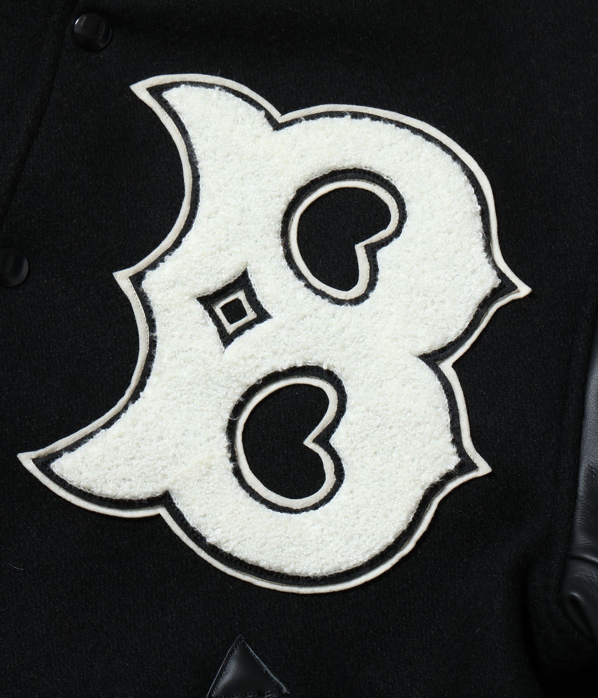 2025ǯ115 / Lot No. WV15783-119 / 30oz. WOOL MELTON AWARD JACKET BLUE PECKERS (BLACK)