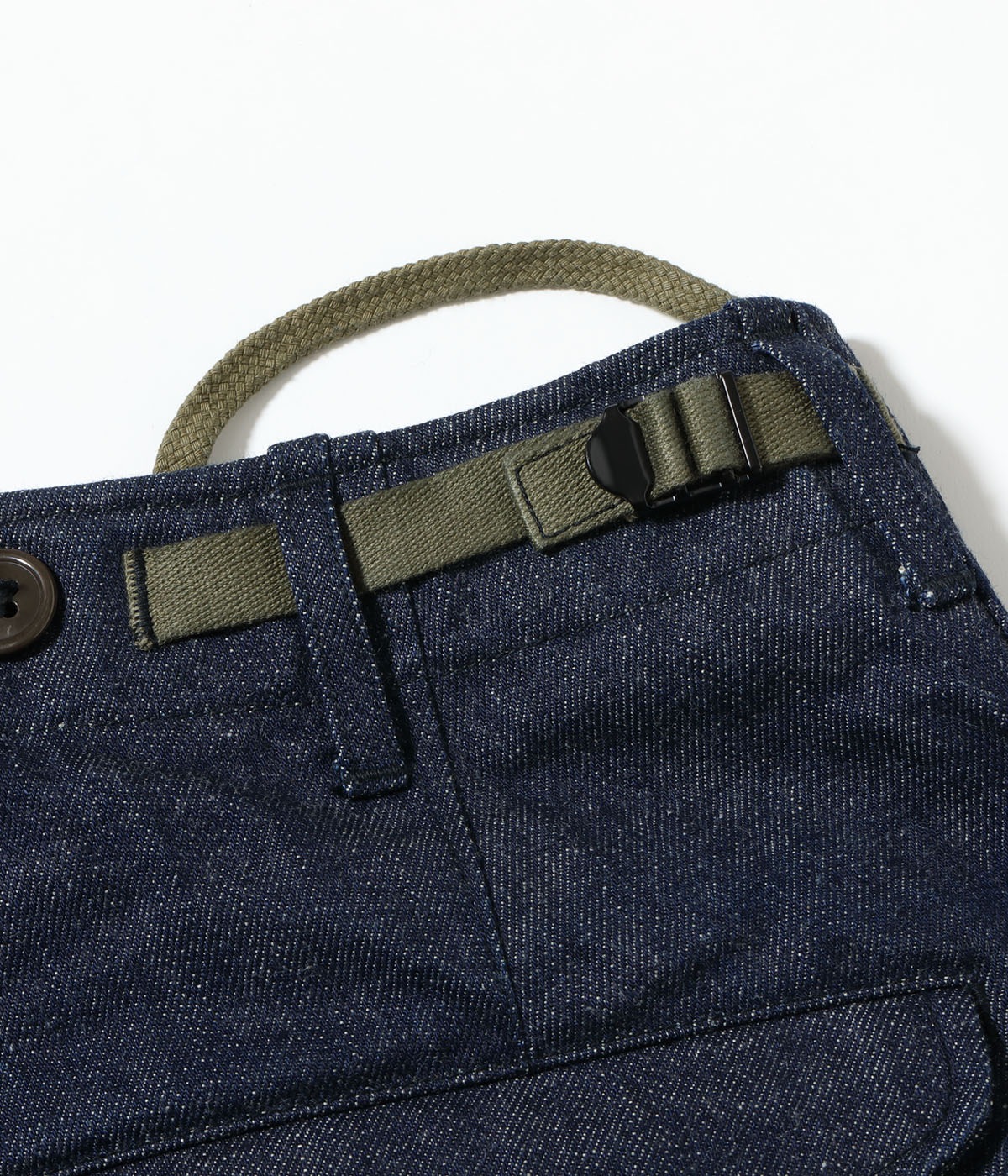 Lot No. BR52662 / TROUSERS, SHELL, FIELD, M-51 SHORTS DENIM CIVILIAN MODEL