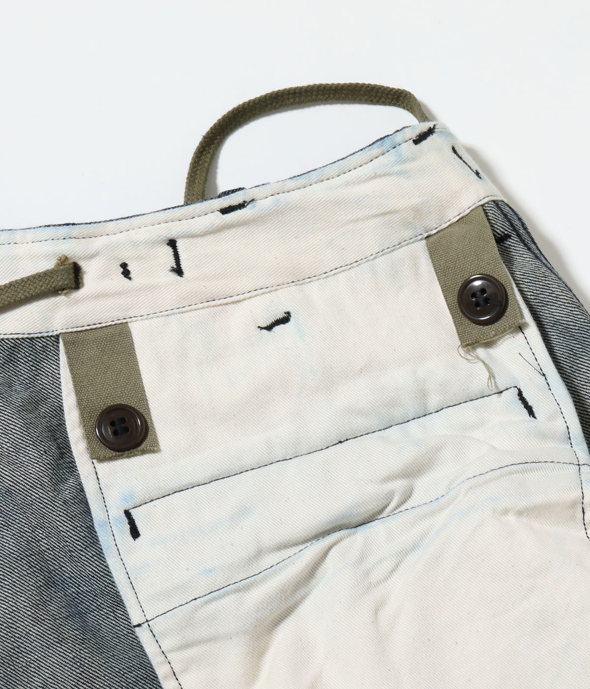 Lot No. BR52662 / TROUSERS, SHELL, FIELD, M-51 SHORTS DENIM CIVILIAN MODEL