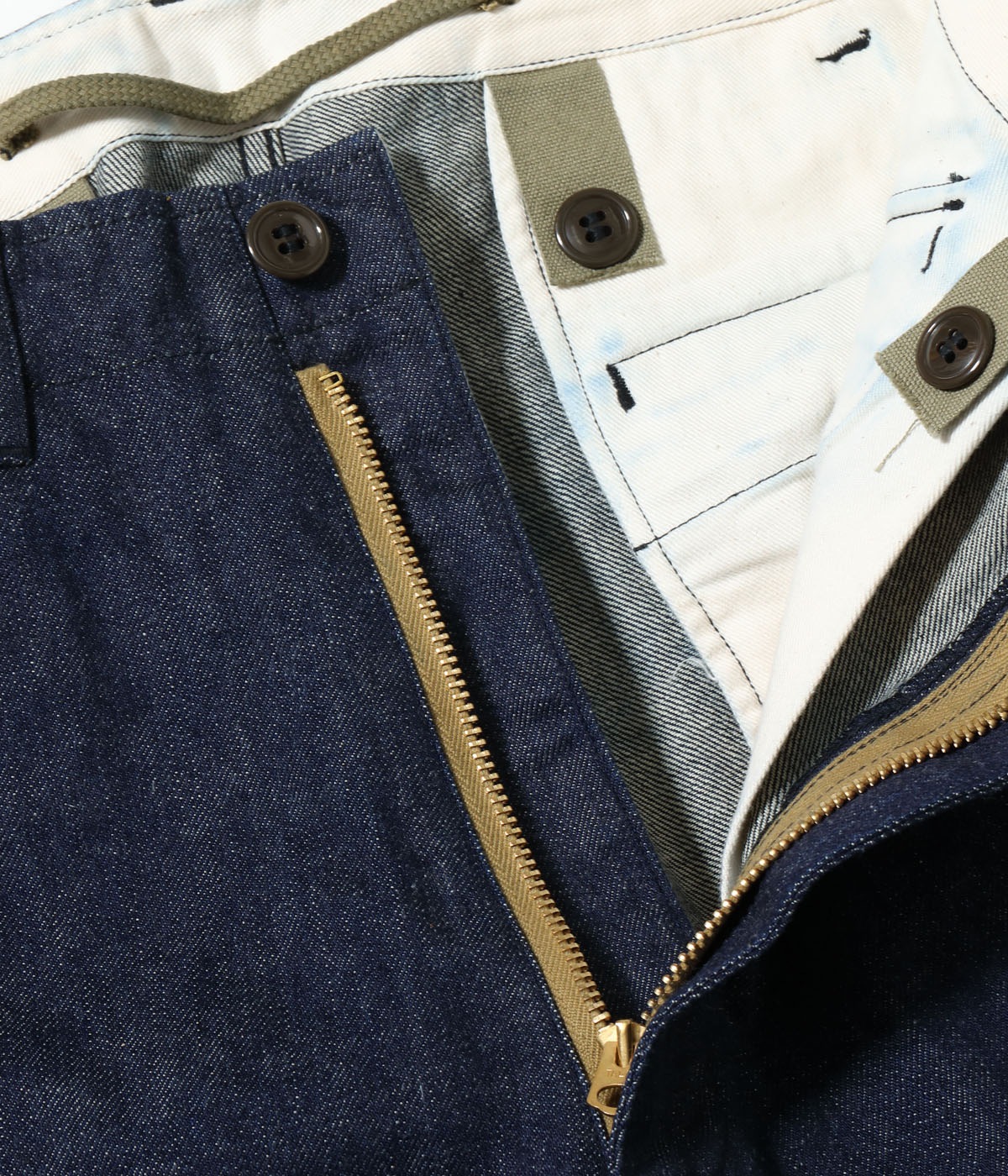 Lot No. BR52662 / TROUSERS, SHELL, FIELD, M-51 SHORTS DENIM CIVILIAN MODEL