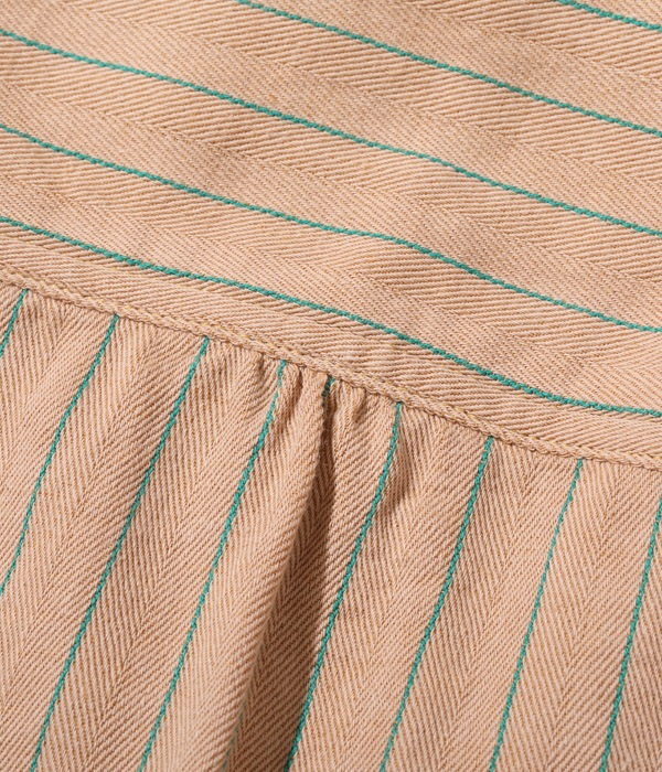 Lot No. SC38699 / COKE STRIPE WORK SHIRT (SHORT SLEEVE)