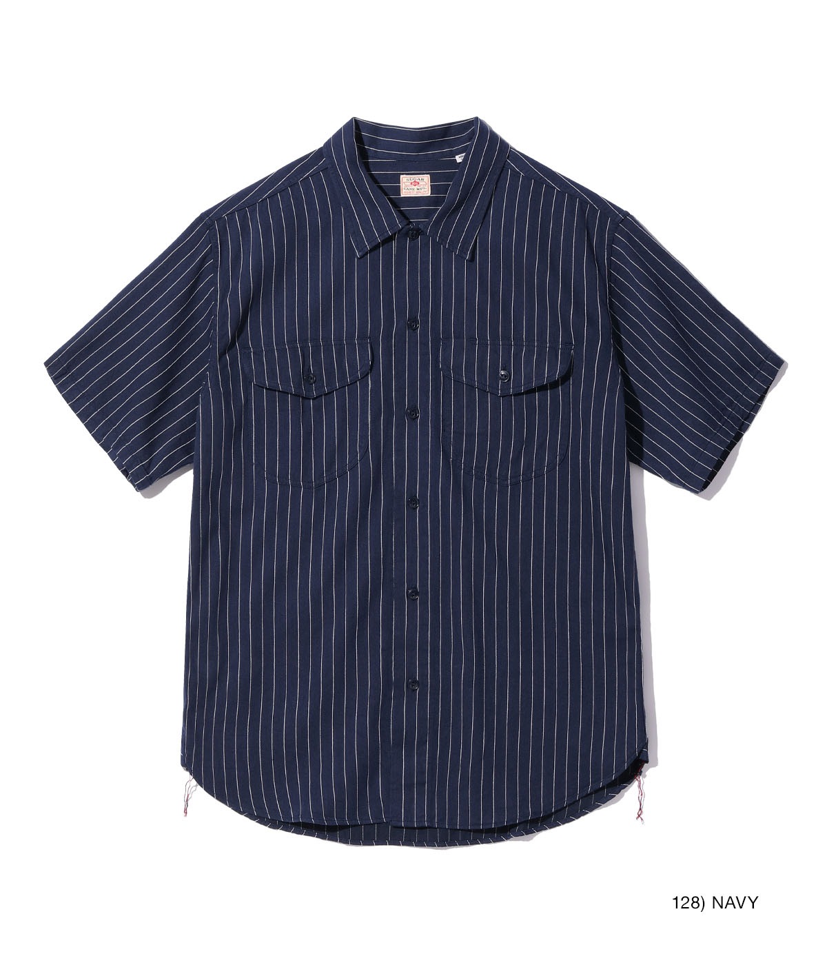 Lot No. SC38699 / COKE STRIPE WORK SHIRT (SHORT SLEEVE)