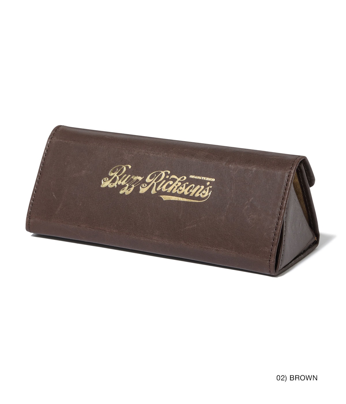 2025ǯ��������ͽ�� / Lot No. BR02871 / BUZZ RICKSON'S LEATHER GLASSES CASE