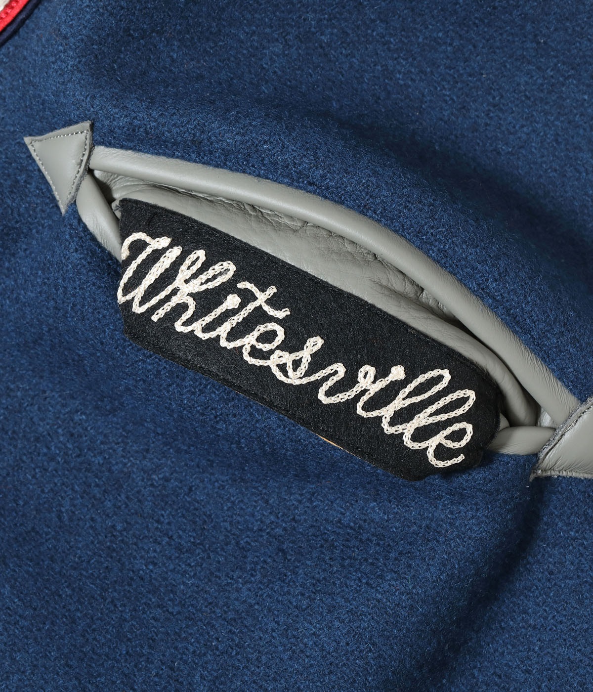 2025ǯ115 / Lot No. WV15783-128 / 30oz. WOOL MELTON AWARD JACKET BLUE PECKERS (NAVY)