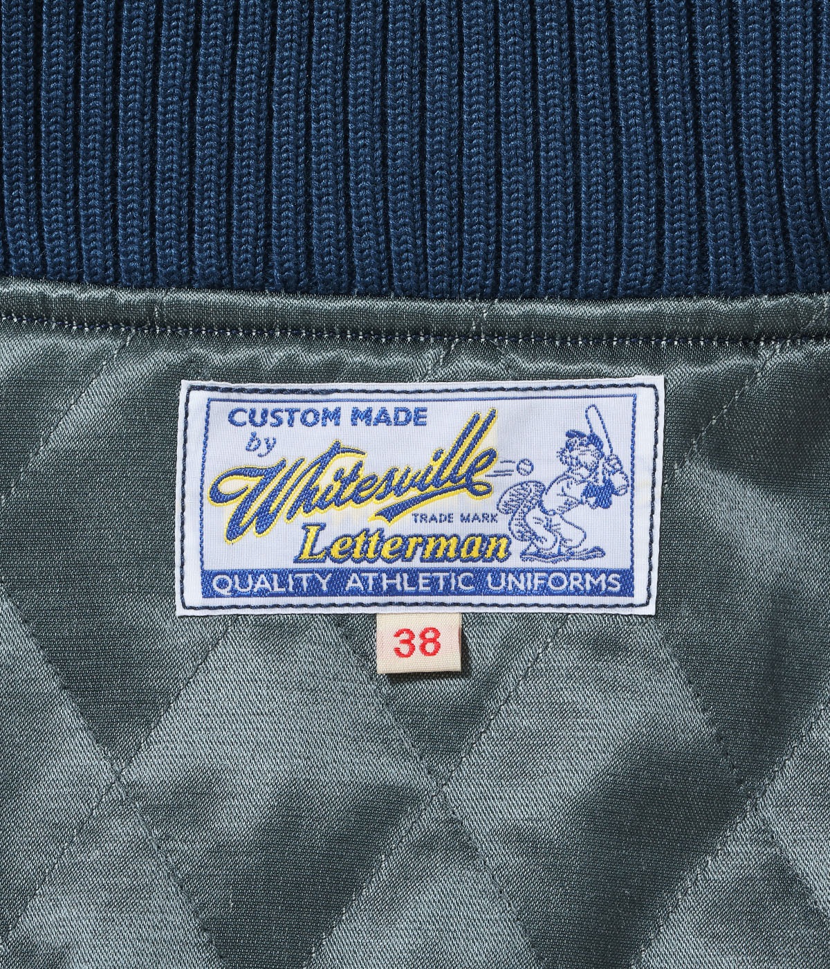 2025ǯ115 / Lot No. WV15783-128 / 30oz. WOOL MELTON AWARD JACKET BLUE PECKERS (NAVY)