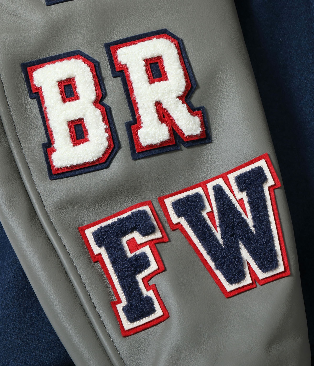 2025ǯ115 / Lot No. WV15783-128 / 30oz. WOOL MELTON AWARD JACKET BLUE PECKERS (NAVY)