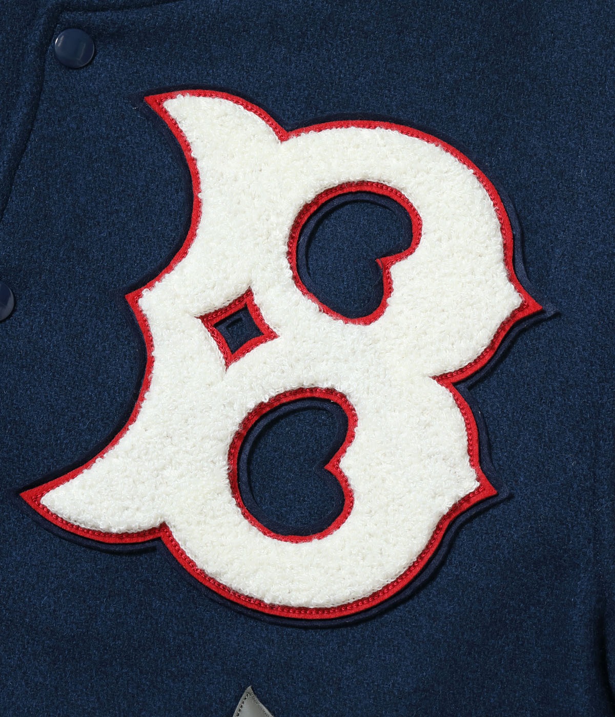 2025ǯ115 / Lot No. WV15783-128 / 30oz. WOOL MELTON AWARD JACKET BLUE PECKERS (NAVY)