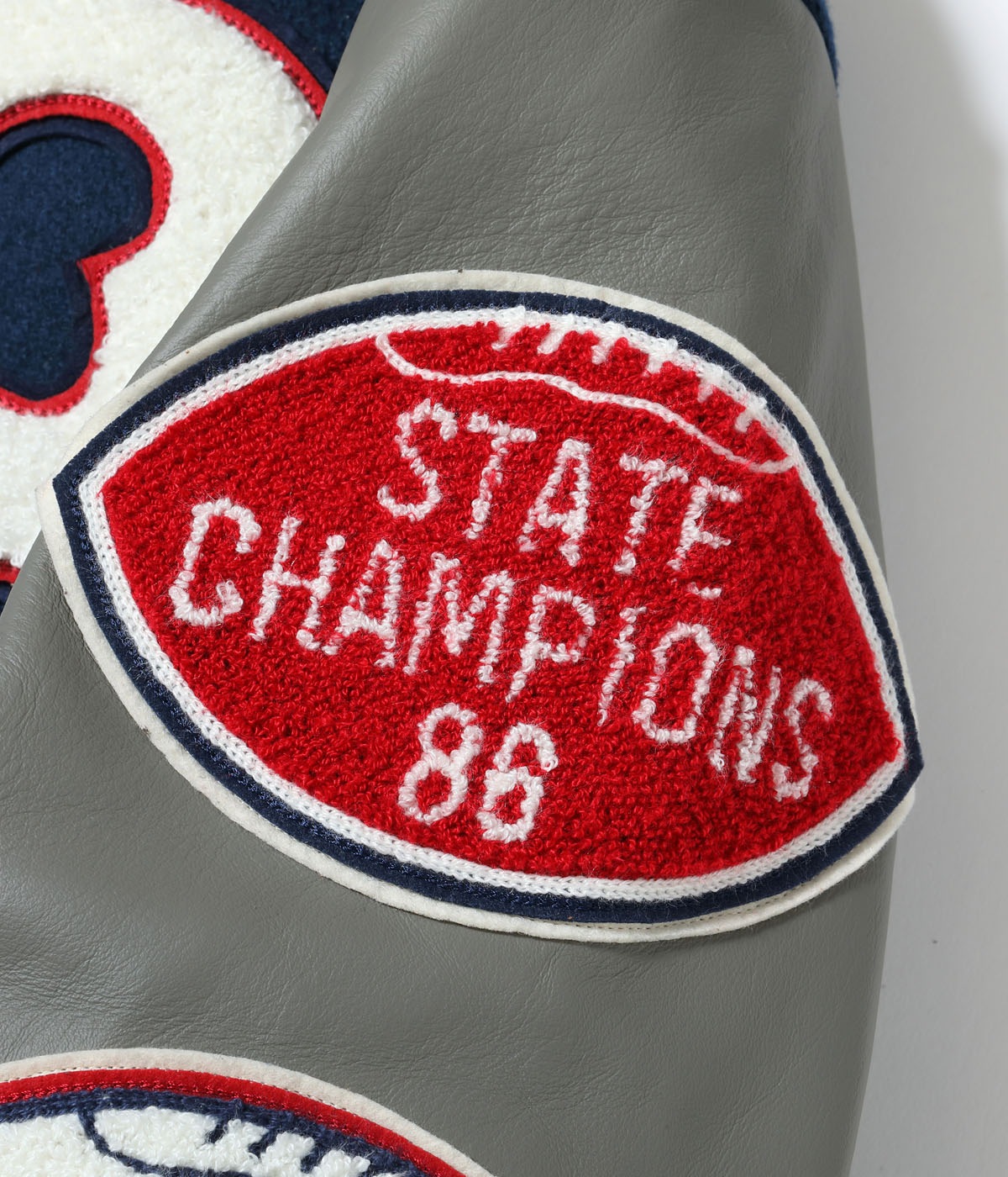 2025ǯ115 / Lot No. WV15783-128 / 30oz. WOOL MELTON AWARD JACKET BLUE PECKERS (NAVY)