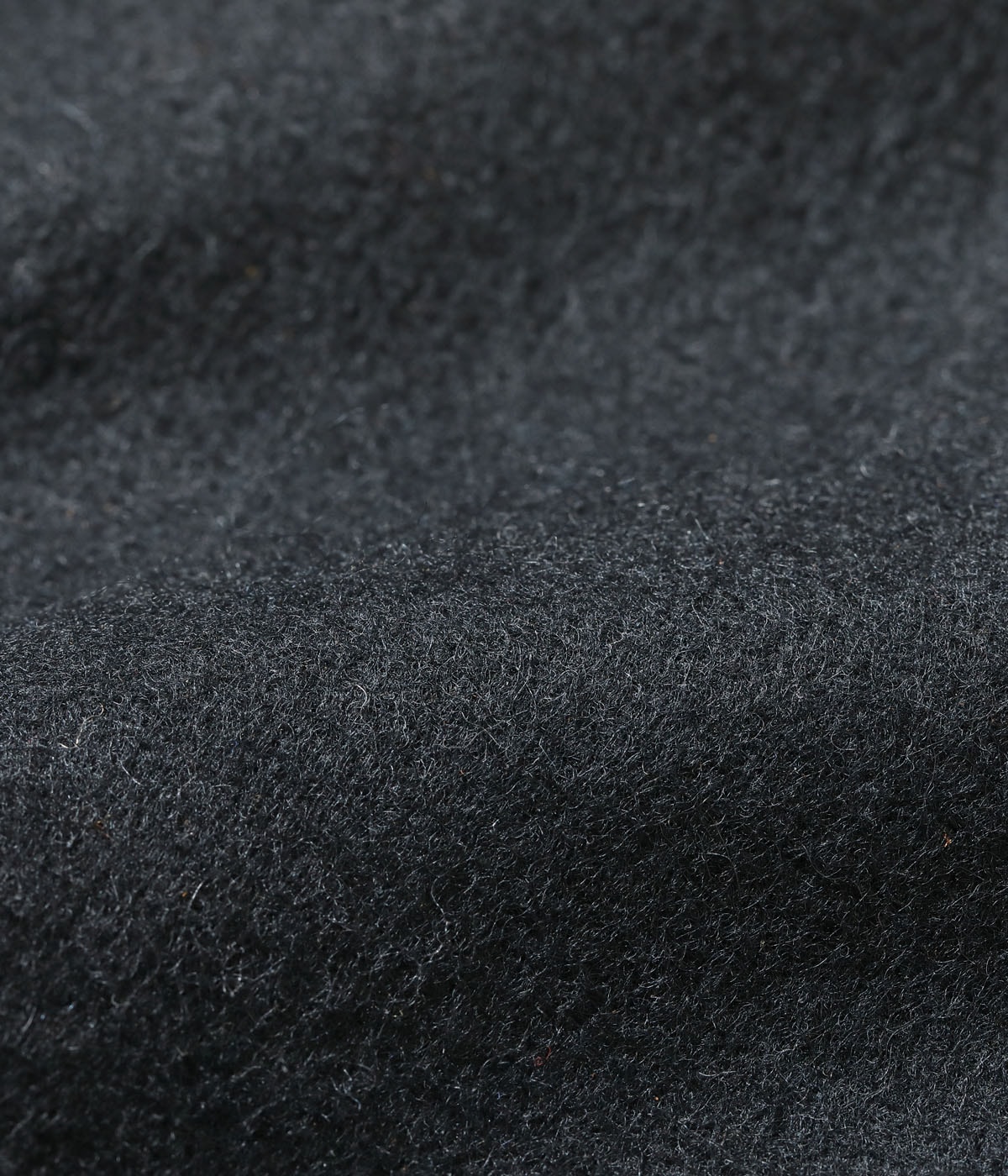 Lot No. BR80656 / WILLIAM GIBSON COLLECTION BLACK MACKINAW COAT BUFFALO HIDE