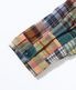 Lot No. SC29514 / INDIA MADRAS CHECK PATCHWORK OPEN SHIRT