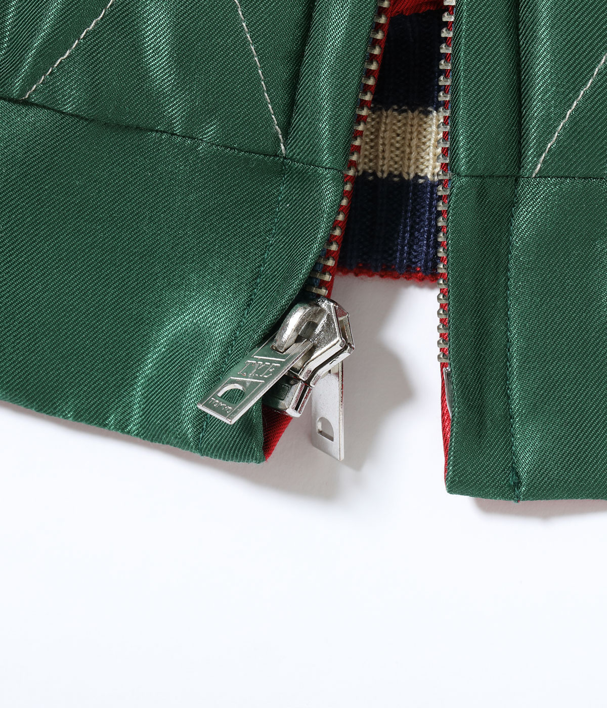 Lot No. TT15791-145 / Early 1950s Style Acetate Quilted Souvenir Jacket ��JAPAN MAP�� �� ��GOLD DRAGON��