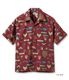 Lot No. SS39696 / COTTON HERRINGBONE HAWAIIAN SHIRT ��INSIGNIA OF ARMY��