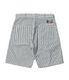 Lot No. SC52640 / FICTION ROMANCE 6oz. INDIGO STRIPE DOUBLE KNEE SHORTS