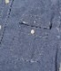 Lot No. SC27850 / BLUE CHAMBRAY WORK SHIRT (LONG SLEEVE)