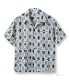 Lot No. SH39085 / DOBBY COTTON OPEN SHIRT ARGYLE