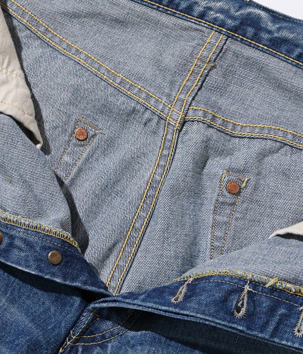 Lot No. SC42021SW-429 / 14.25oz. DENIM 2021 AGED MODEL (SLIM TAPERED)