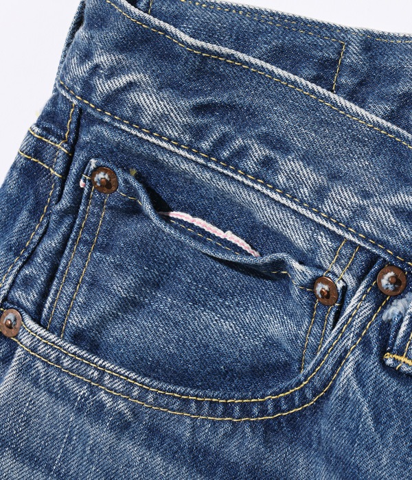 Lot No. SC42021SW-429 / 14.25oz. DENIM 2021 AGED MODEL (SLIM TAPERED)