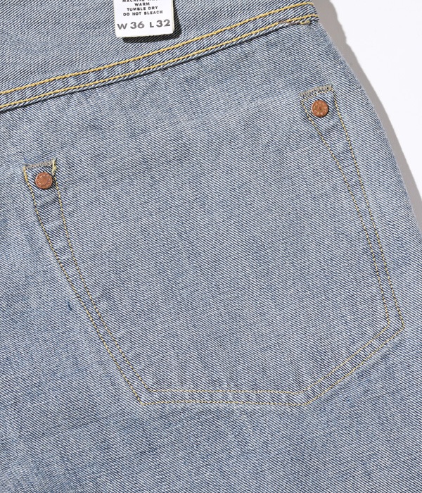 Lot No. SC42021SW-429 / 14.25oz. DENIM 2021 AGED MODEL (SLIM TAPERED)