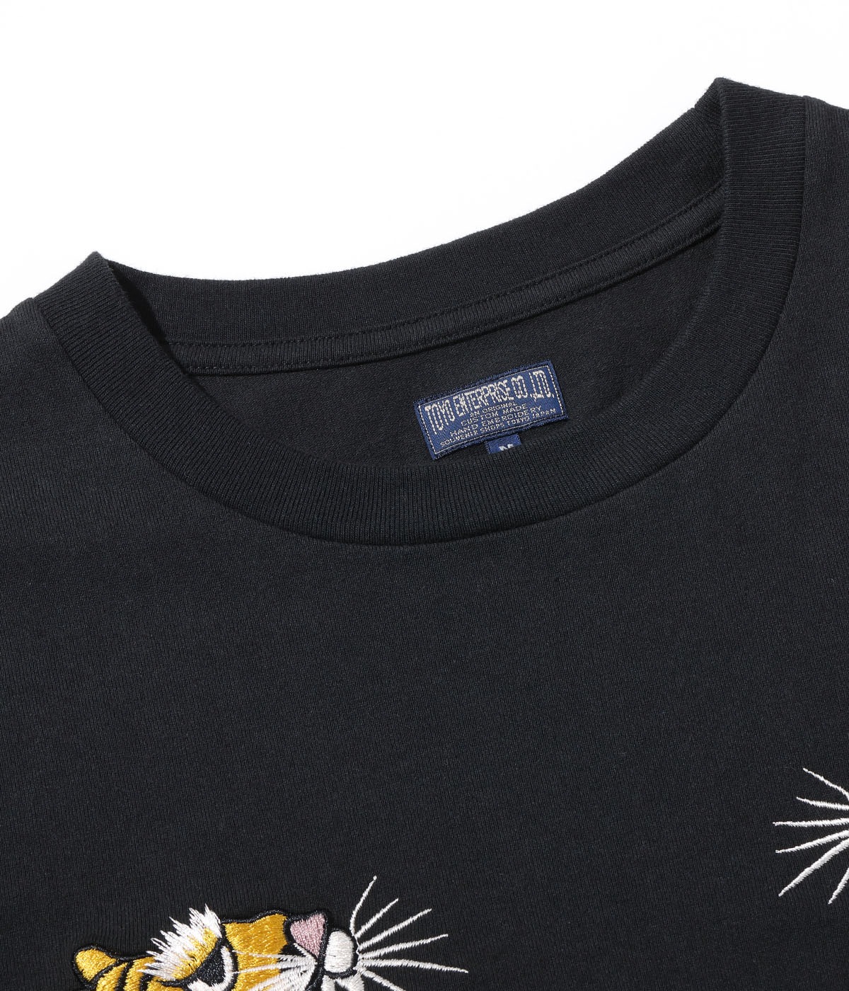 Lot No. TT79391 / SUKA T-SHIRT EMBROIDERED ��TIGER HEAD��