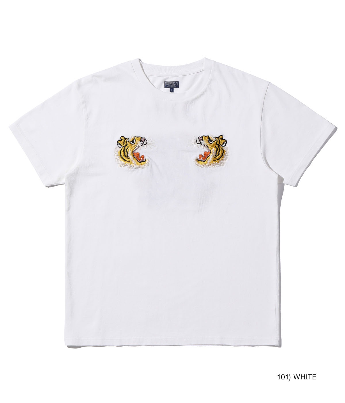 Lot No. TT79391 / SUKA T-SHIRT EMBROIDERED ��TIGER HEAD��